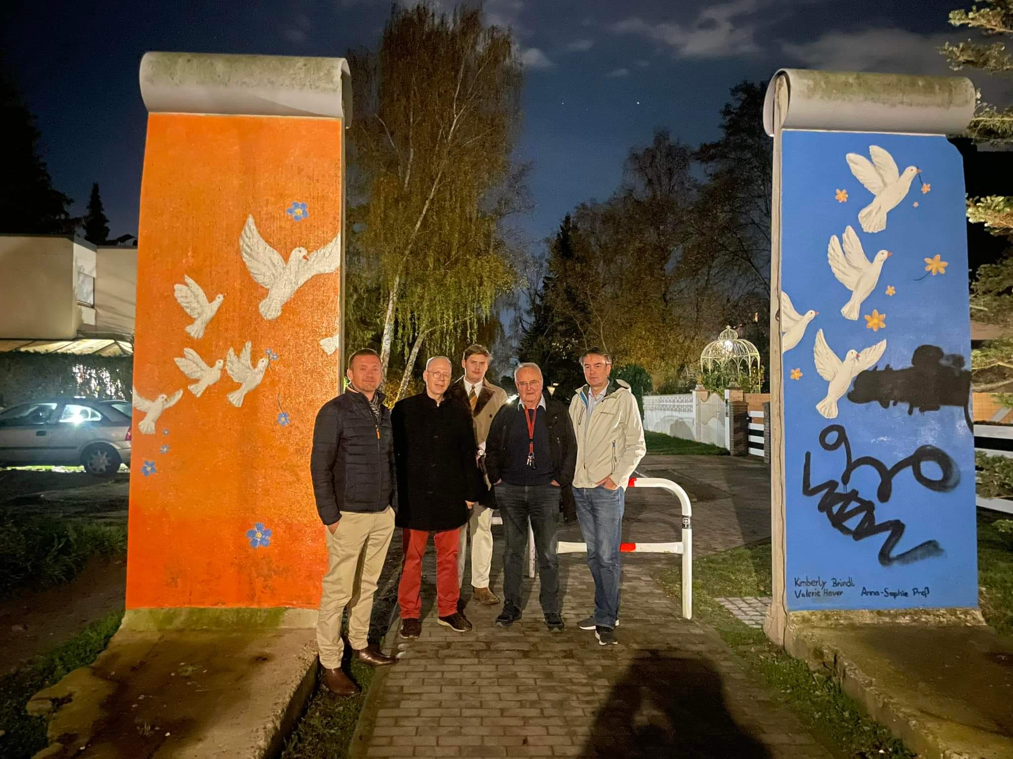 FDP Oberhavel gedenkt 9.November 