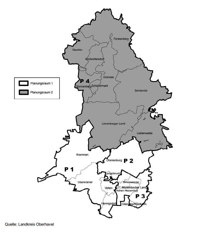 Planungsgebiete