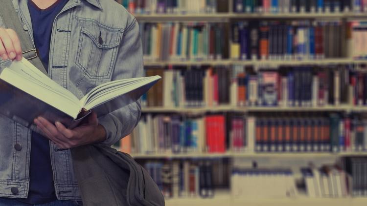 Bildung als Grundstein des Lebens - FDP - Symbolbild Mann mit Buch